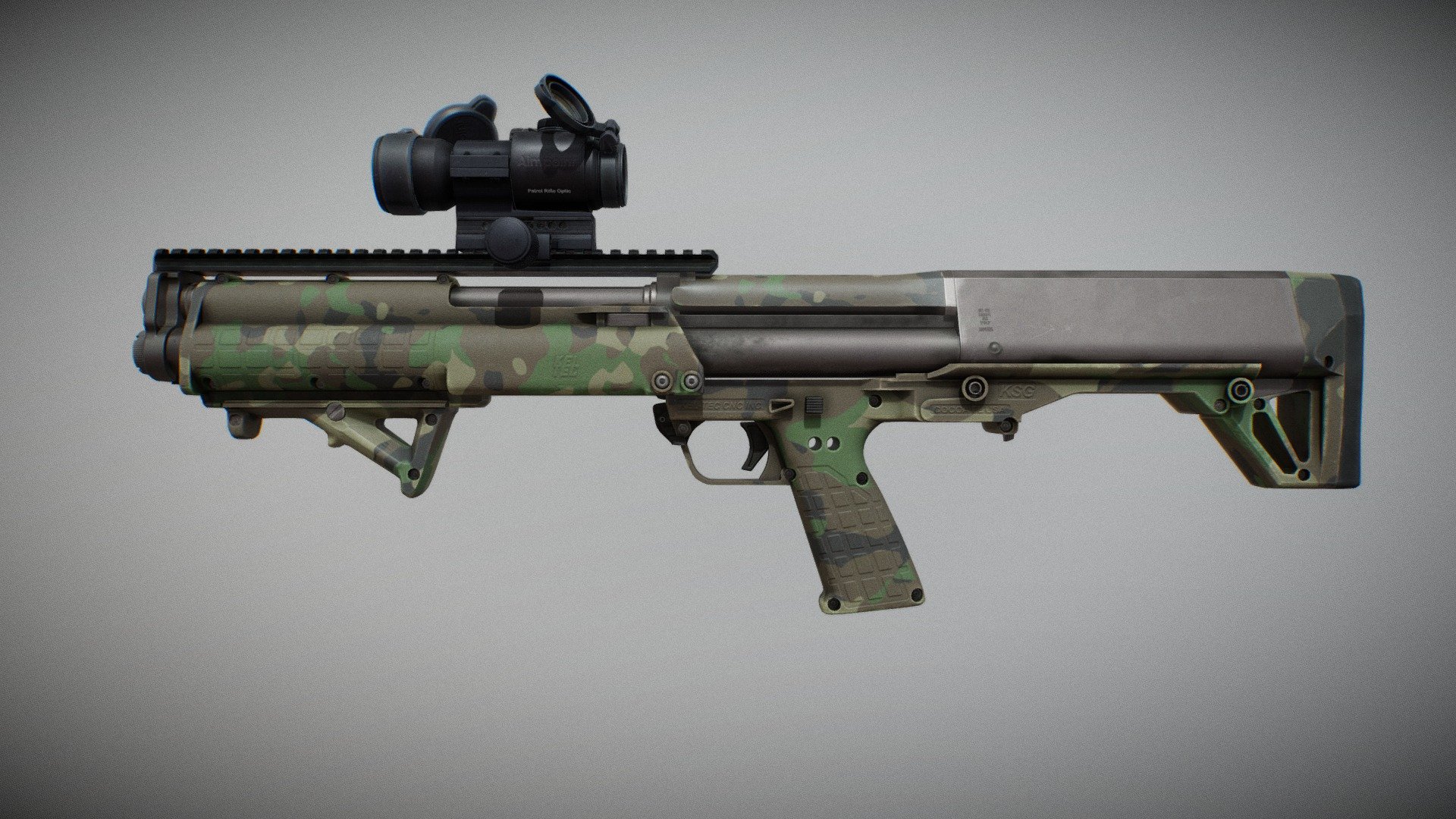Kel-Tec KSG – Loadout 2 — Sketchfab embed 3D viewer