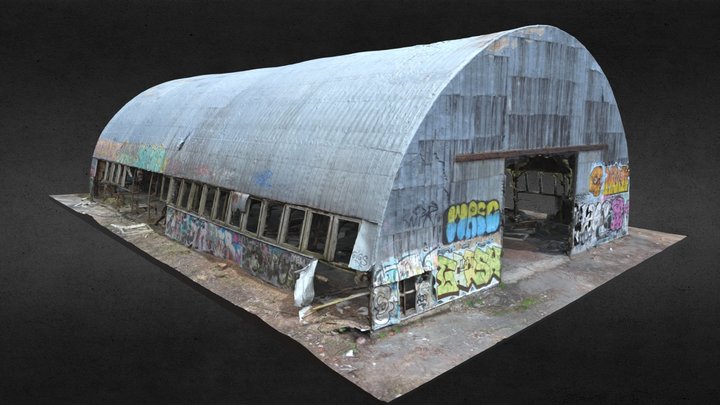 Abandoned-Soviet-Base-Building-4 3D Model