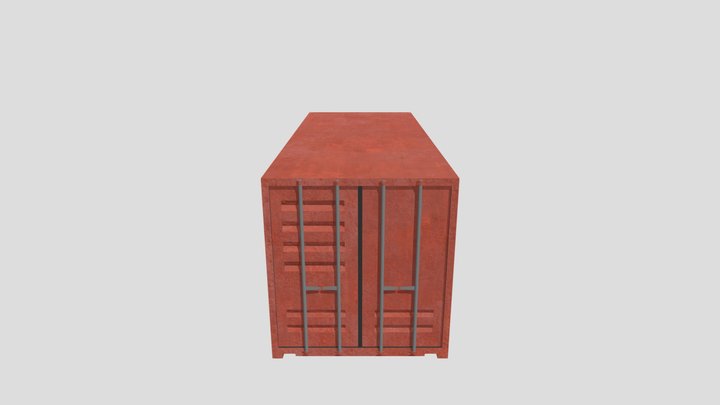 Shipping Container 3D Model