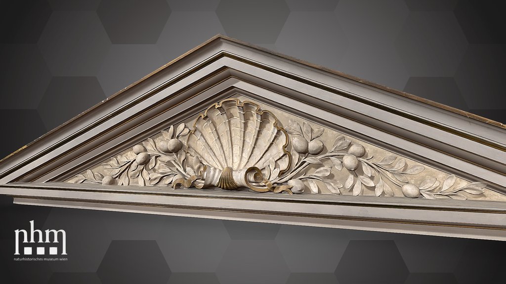 Decorative pediment