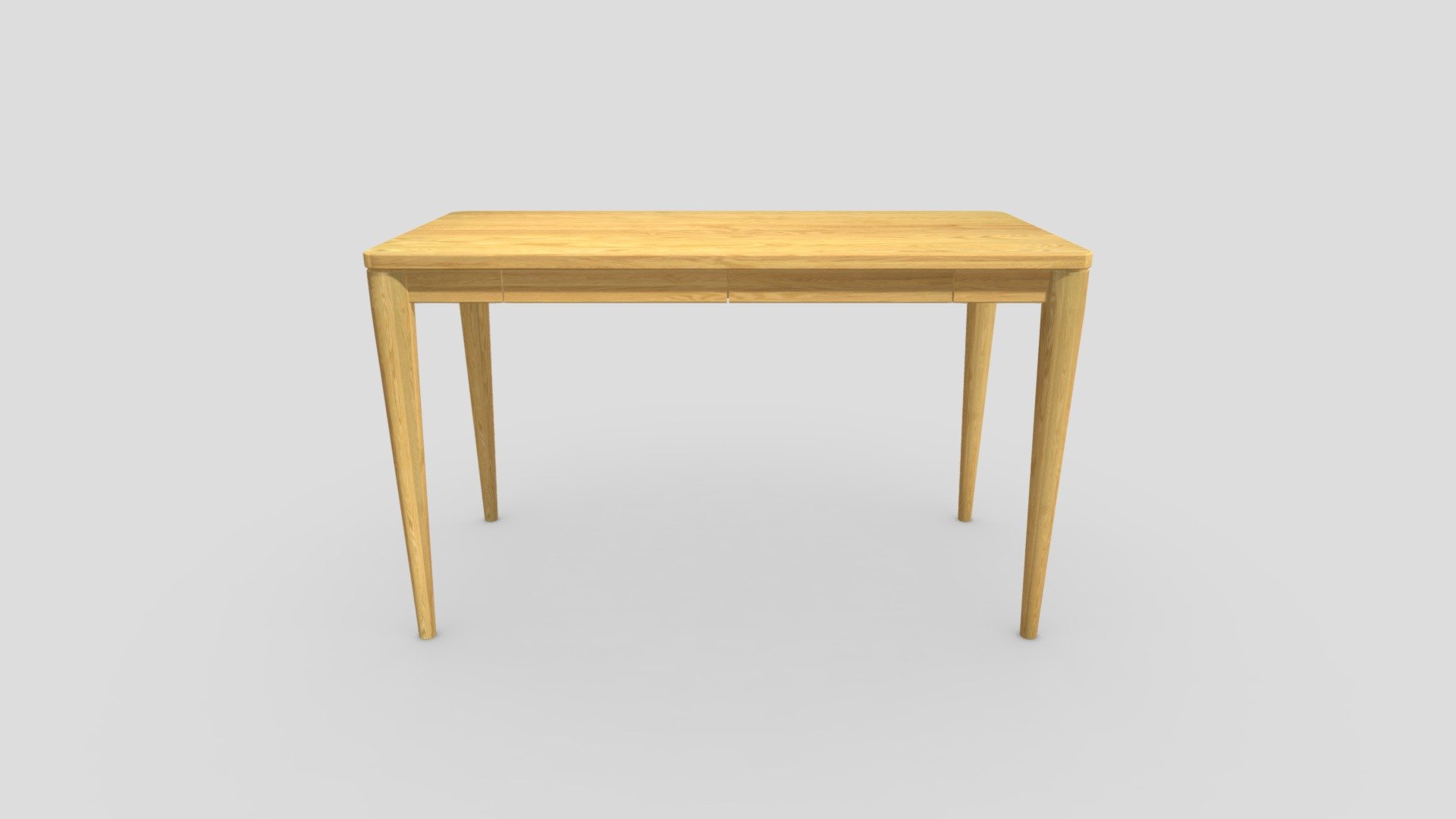 Leaves 120x60デスク C脚 OAK