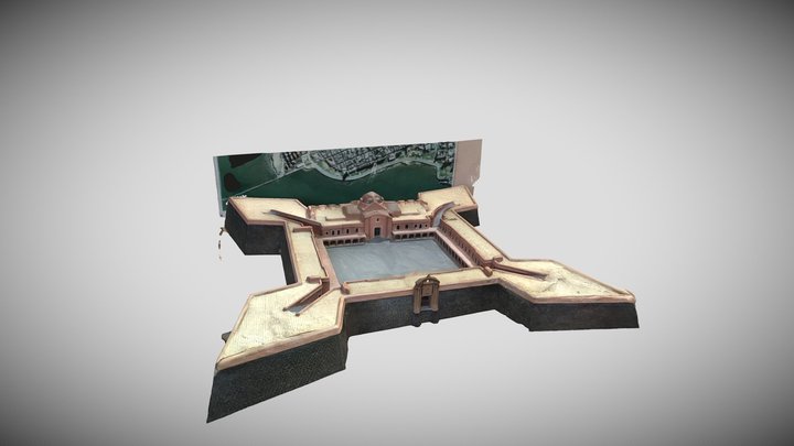 Ciudadela de Montevideo 3D Model