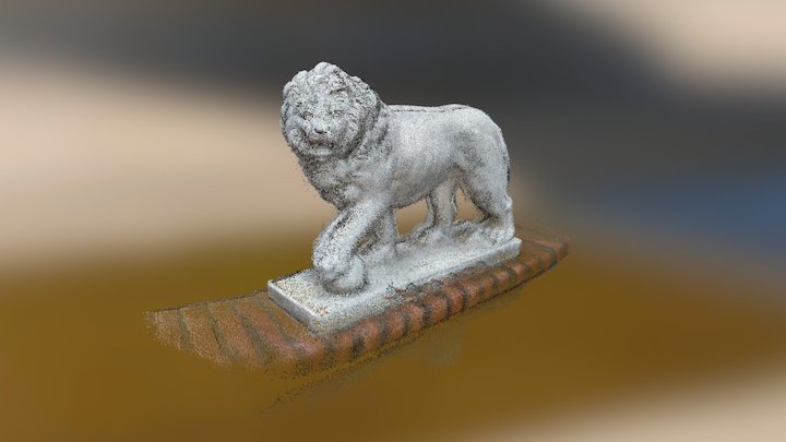 Lion 3D Model
