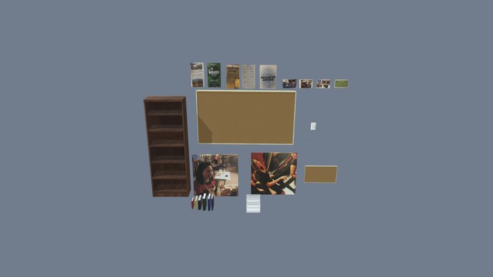 Modular Props 3D Model