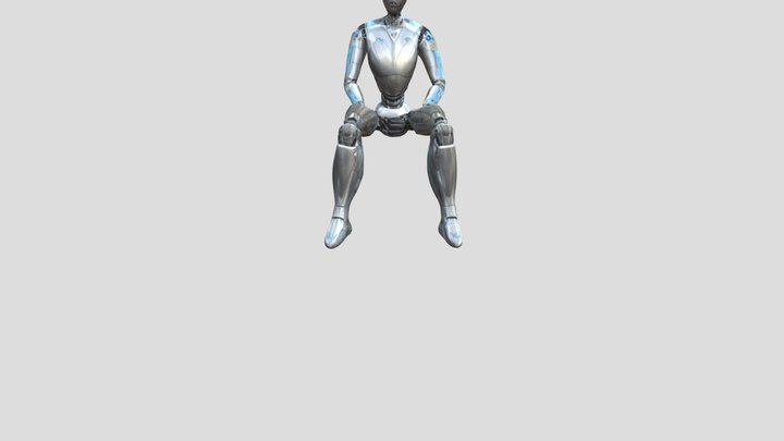 Standing Clap 3D Model