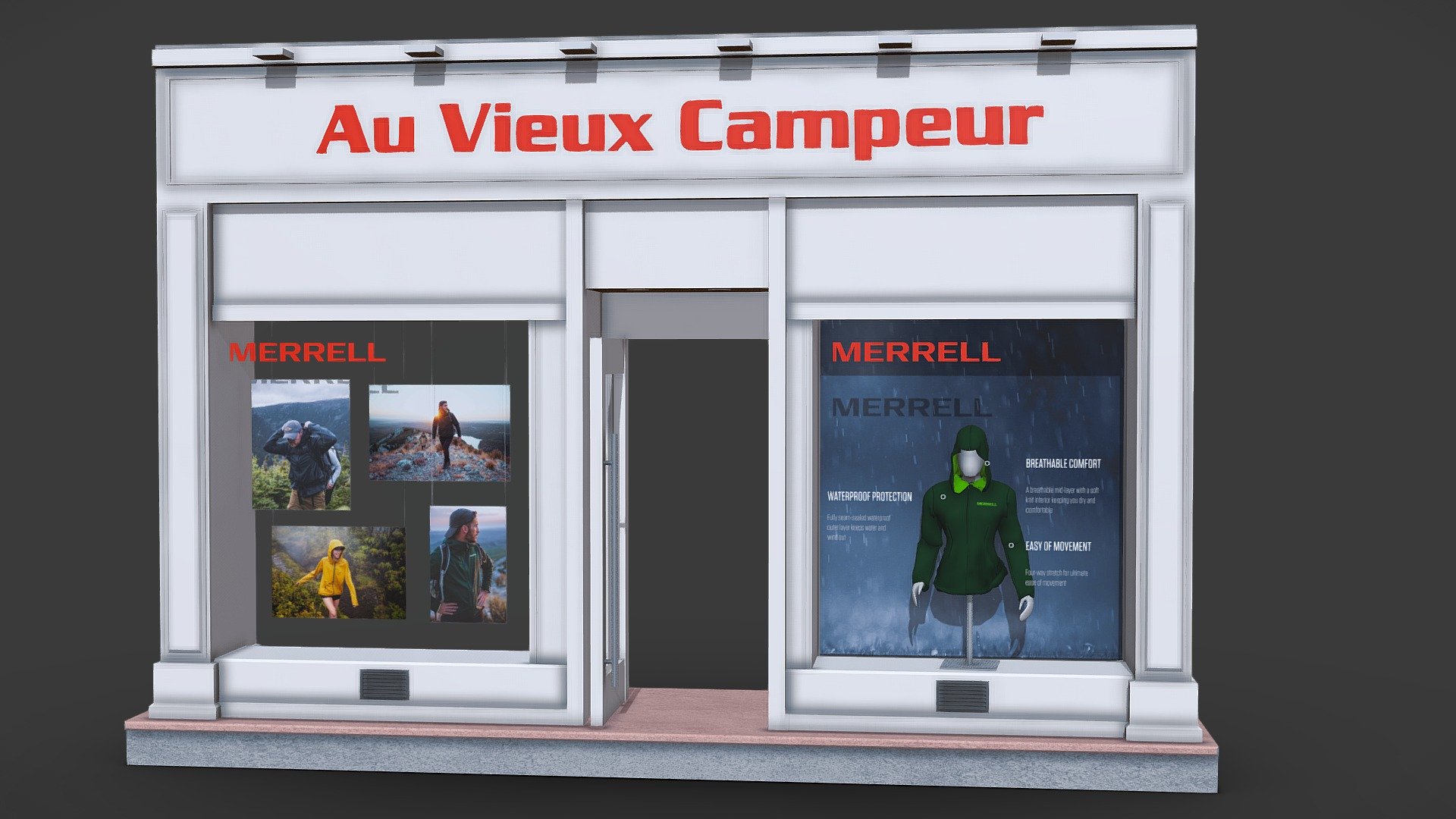 sommerrad Vitrine