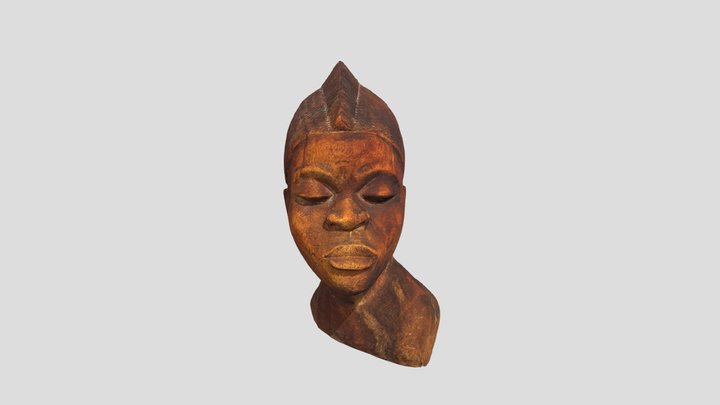 Bust Cross-polarized OC Med 3D Model
