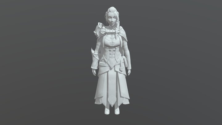 Jaina Proudmoore 3D Model