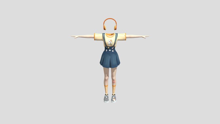 ebichuoutfit 3D Model