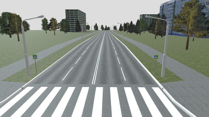 Map Mod Example SCC Texured 3D Model