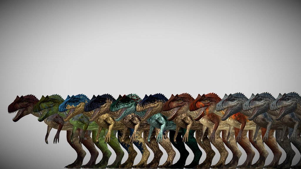 JWE Allosaurus Pack