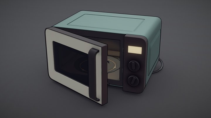 Microwave [XYZ School Homework] 3D Model