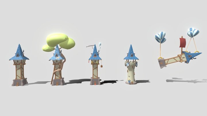 Homework 6 / 5 versions 3D Model
