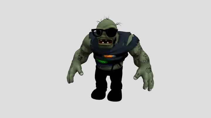 Giga Gargantuar - PVZ Garden Warfare – Modelo 3D gratuito STL
