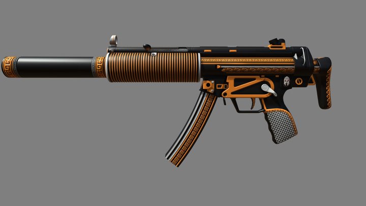 MP5SD - KLEOS 3D Model