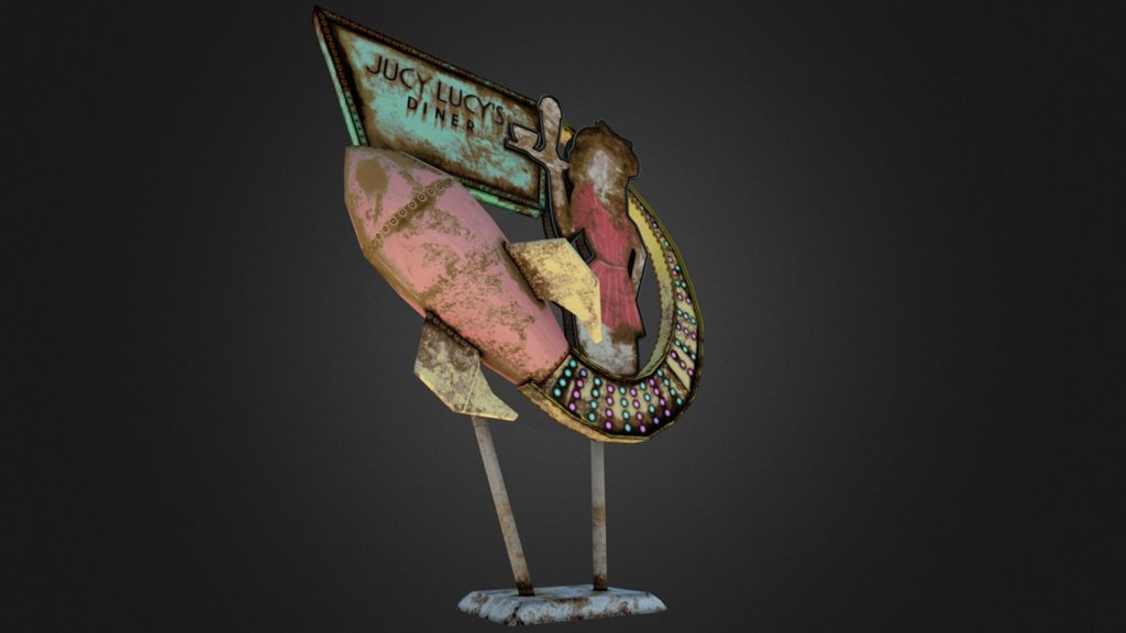 1950s Sign