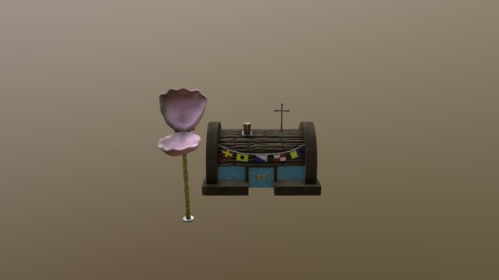 Krusty Krab 3D Model