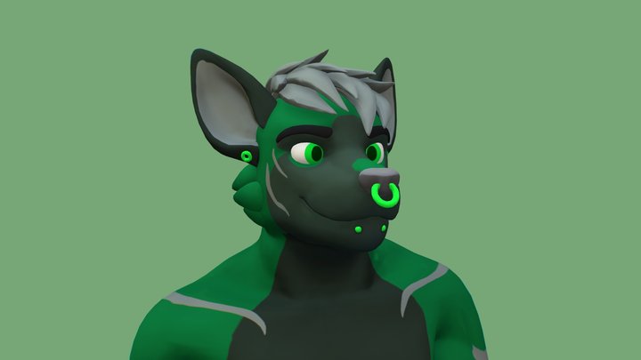 Divio VRChat Avatar 3D Model