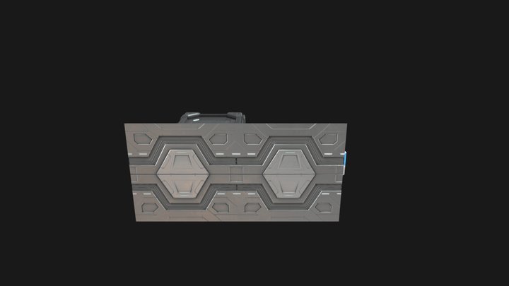 Sci Fi Scene 3D Model