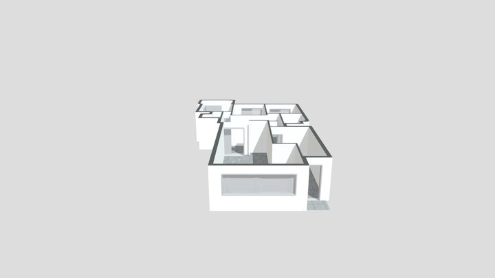 Appart Temara - Rez-de-chaussée 3D Model