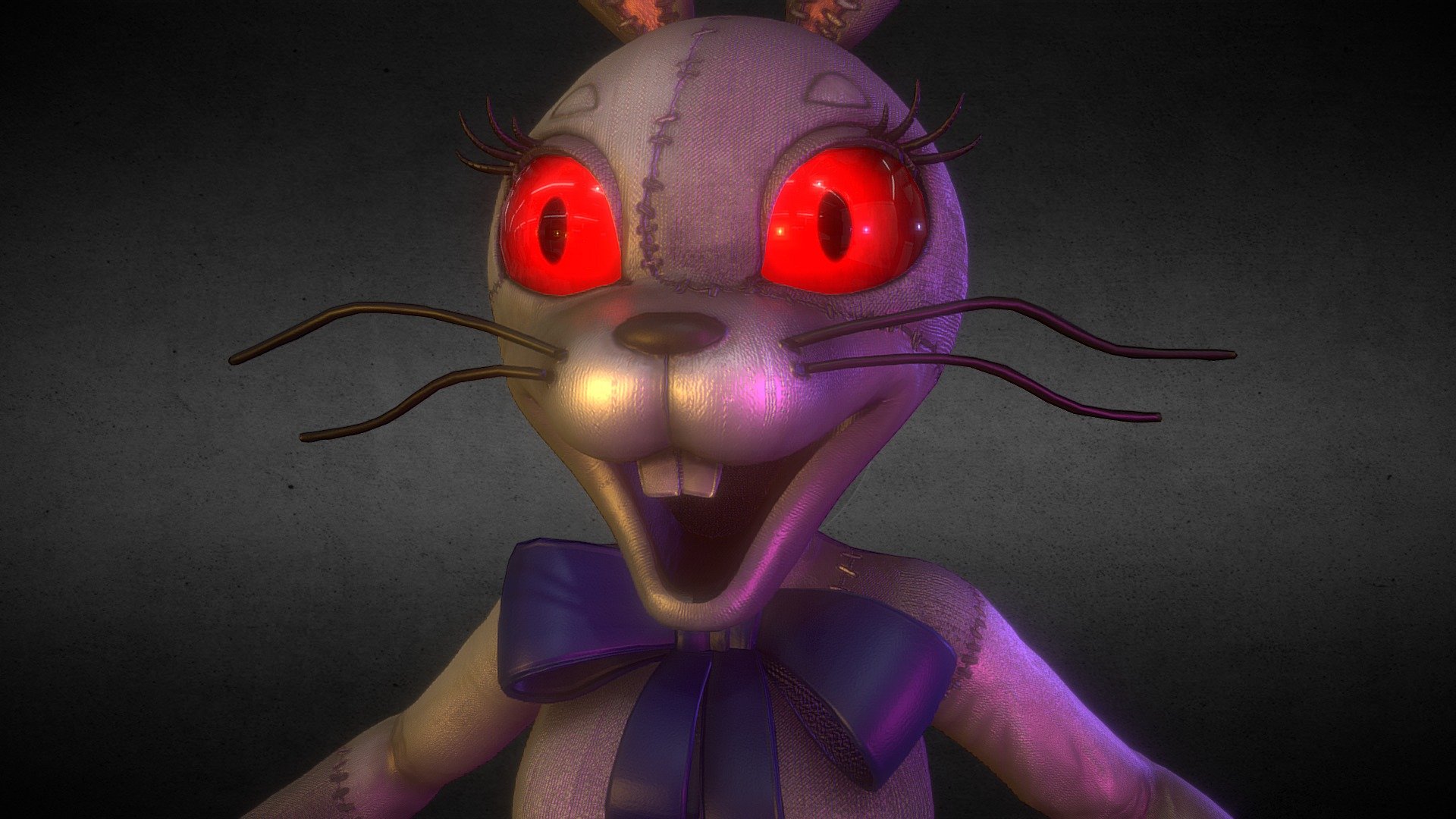 Vanny Fnaf Security Breach Download Free 3d Model By