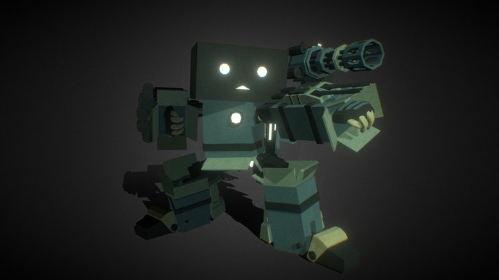 battleDanboard 3D Model