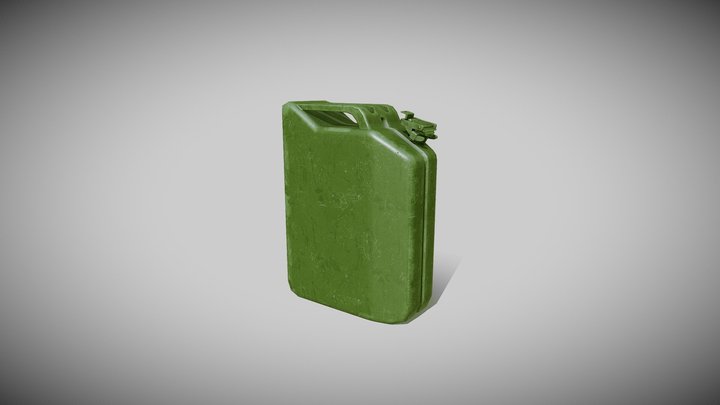 Jerry Can 3D Model