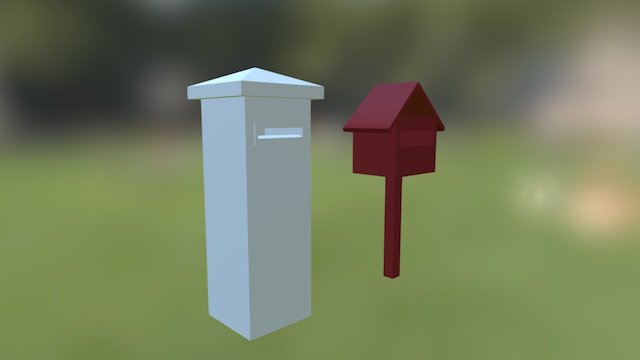 Mailboxes 3D Model