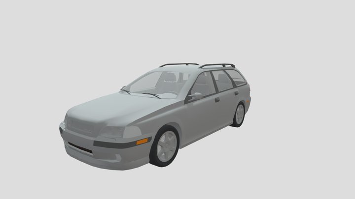 1995 Volvo V40 Touring – Modello 3D gratuito STL