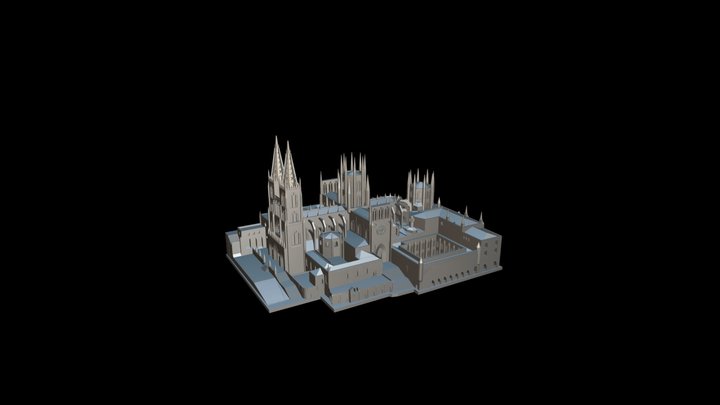 Catedral de Burgos 3D Model