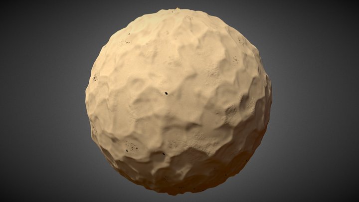 Fine Sand Material 3D Model