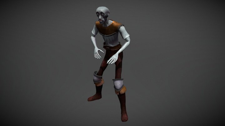 The Agonized One 3D Model