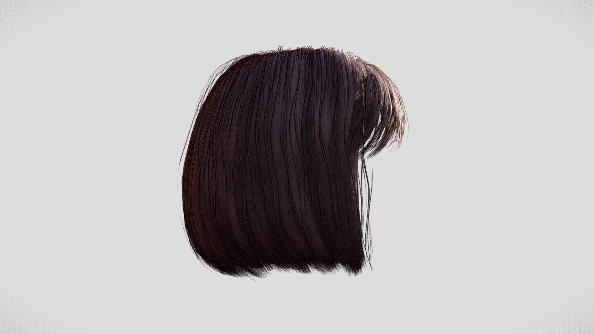 Female Hair 009 Buy Royalty Free 3d Model By Scanlab Photogrammetry
