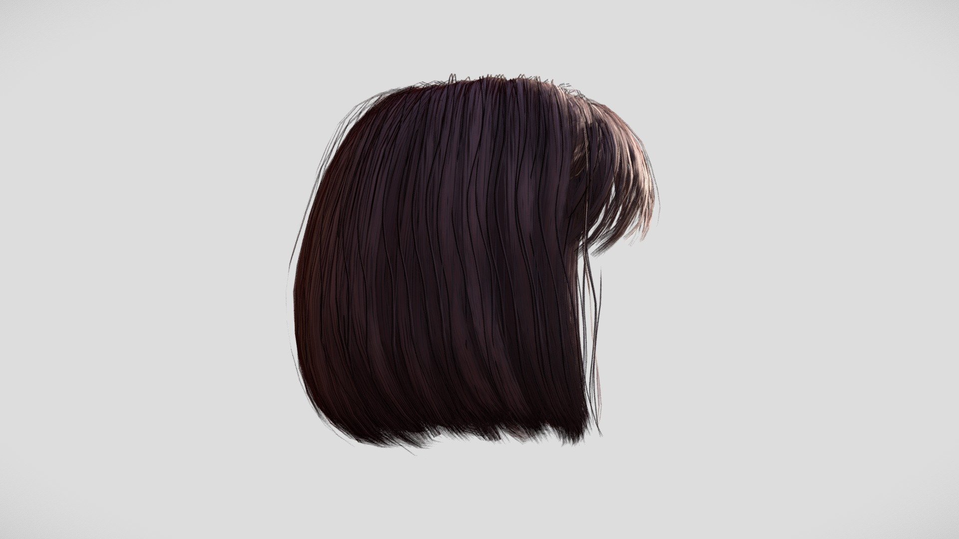 Female Hair - 009 - Buy Royalty Free 3D model by Scanlab Photogrammetry ...