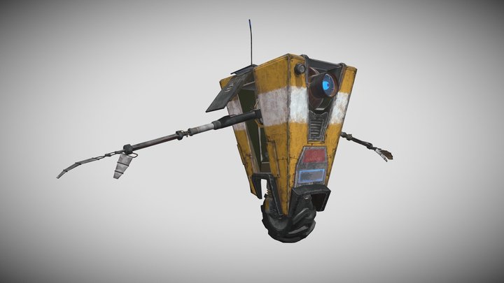 Claptrap (Borderlands 2) 3D Model