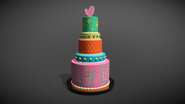 Cake 3D Model