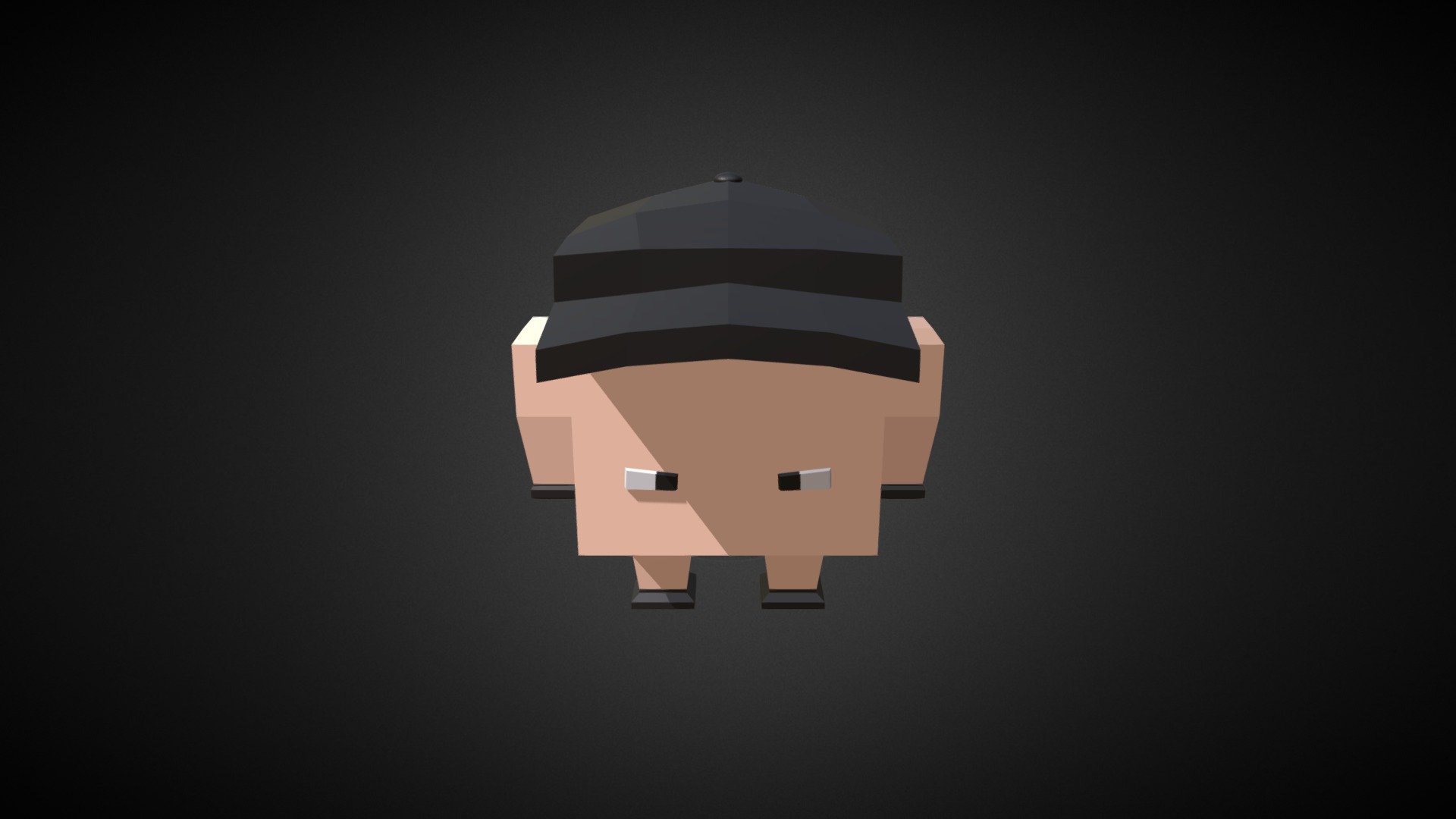 Block Character Rigged - Download Free 3D model by Mistah (@Misteh ...