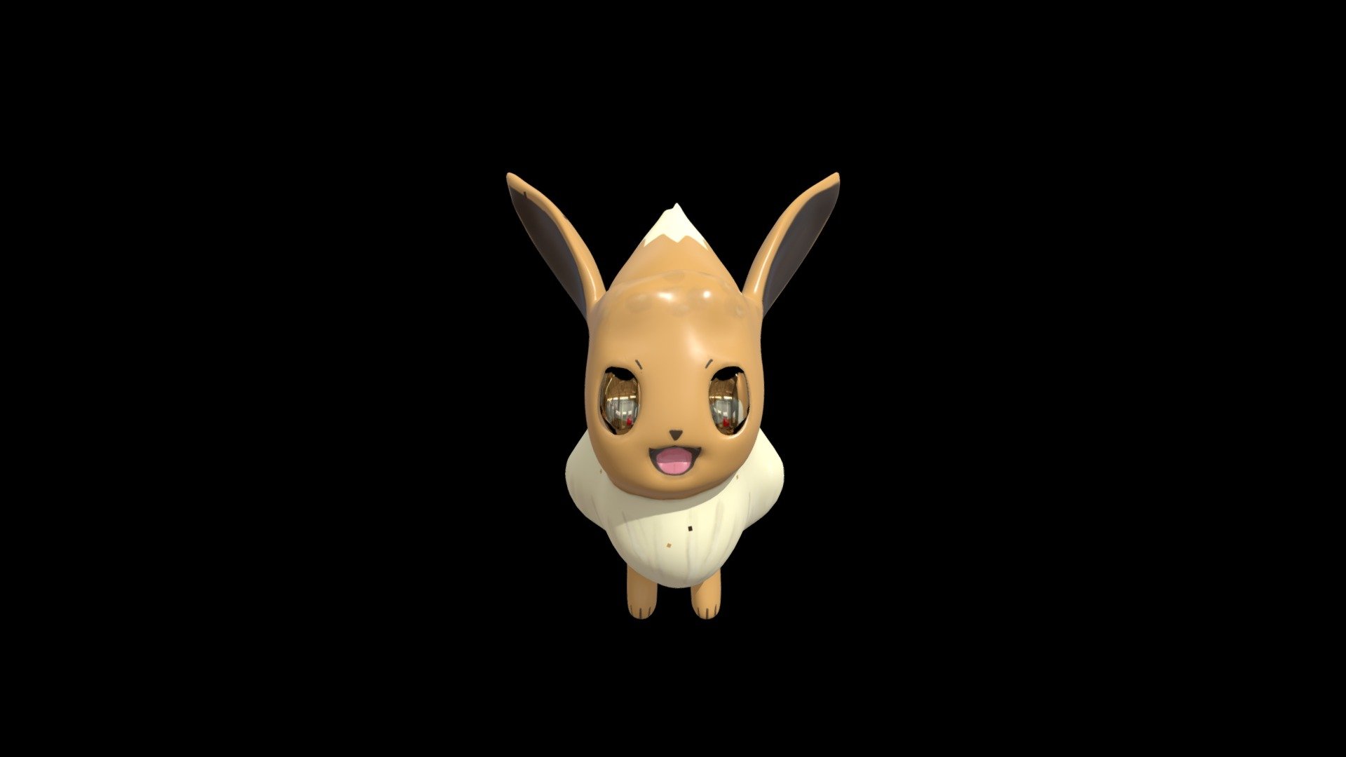 Pokemon-eevee-in-3d