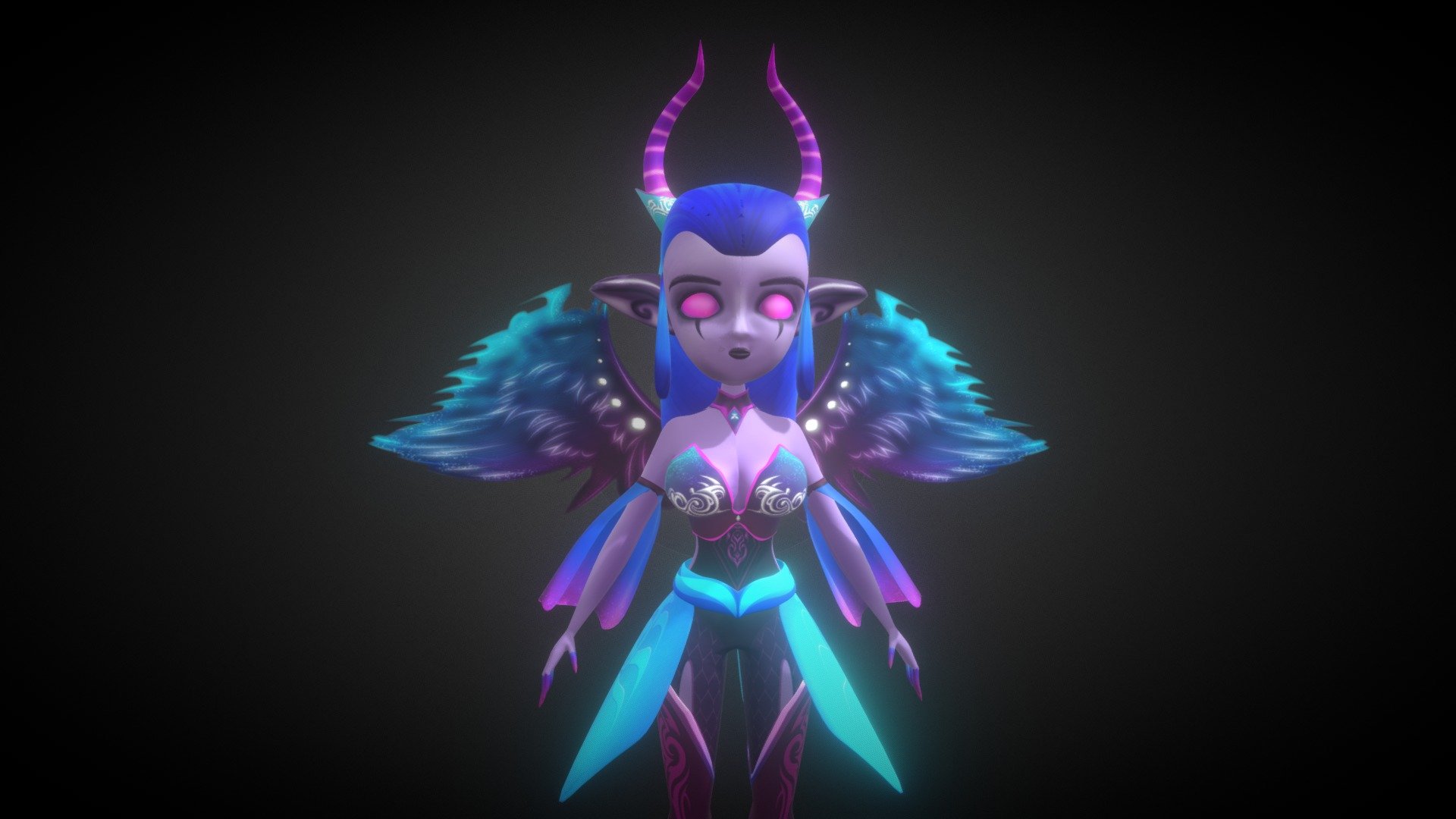 Dark Elf character