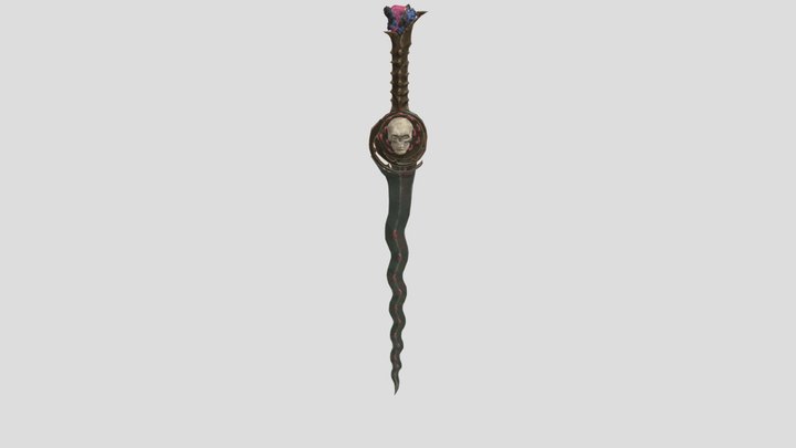 Orin's Dagger 3D Model