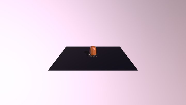 Diglett Low Poly Pokemon Model 3D Model