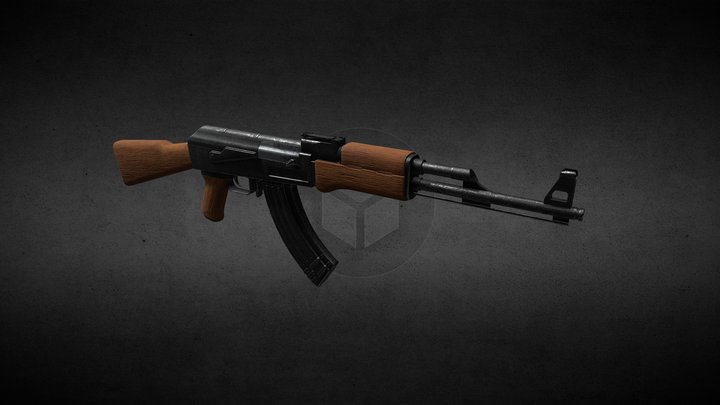 AK47 Free 3D Model