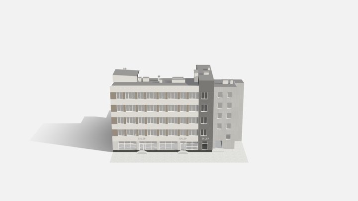 Budynek 1 Maja _w1 3D Model