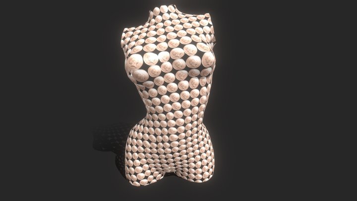 Female Torso 3D Model