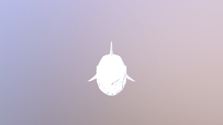 Fizz Shark Blender Model 3D Model