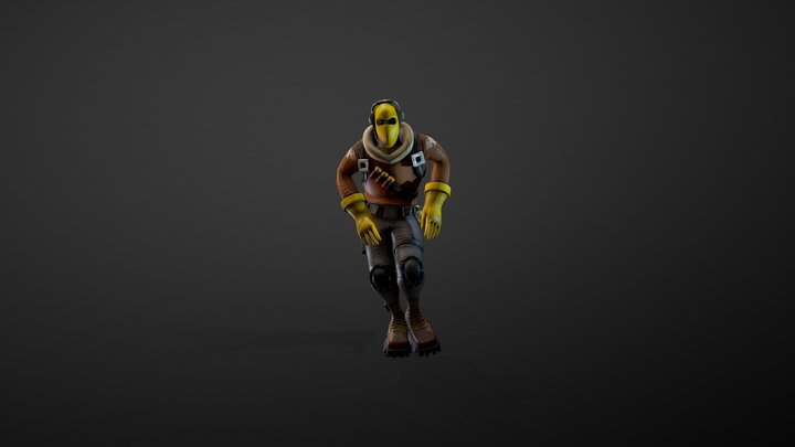Salsa Dancing 3D Model