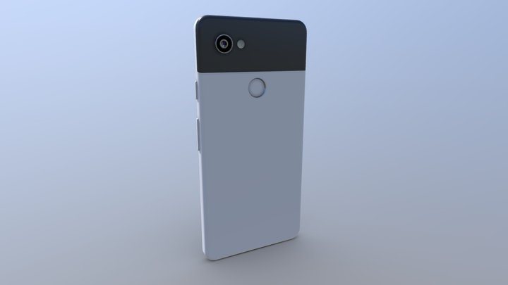 Generic Cell Phone 3D Model
