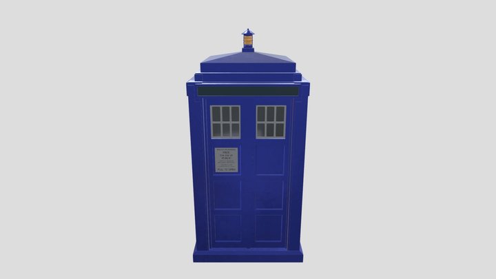 Tardis 3D Model