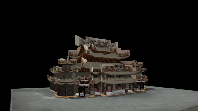 奉天宮 3D Model
