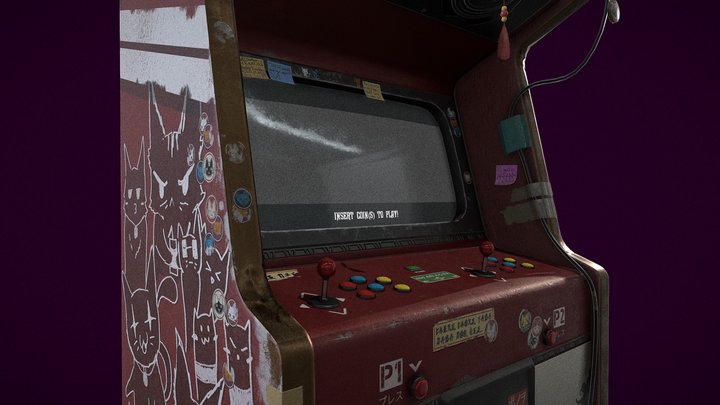 Cat Arcade Machine(4K)